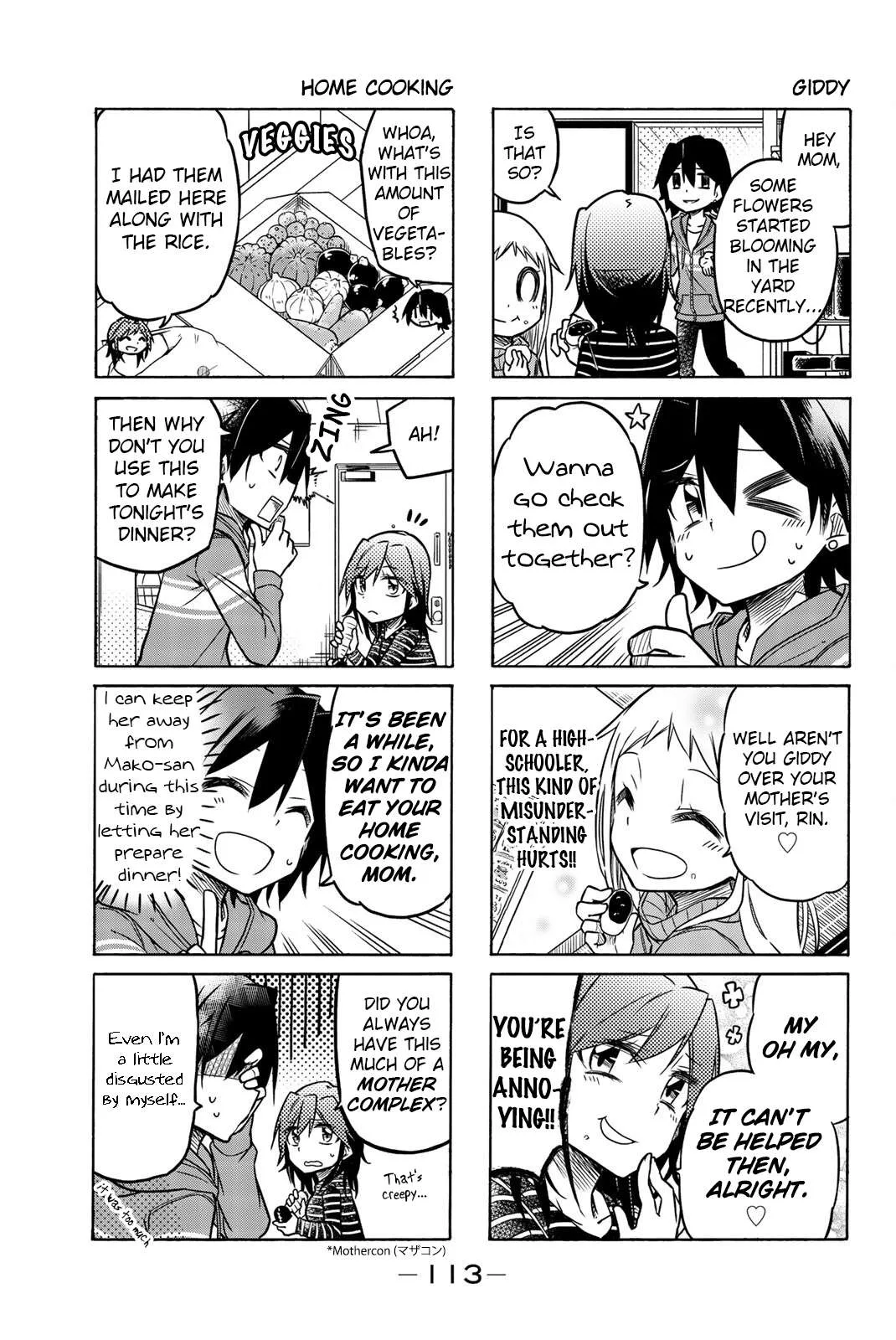 Mako-san Wa Shindemo Jiritsu Shinai Chapter 16 page 3