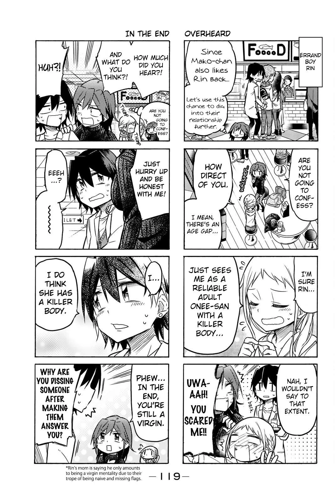 Mako-san Wa Shindemo Jiritsu Shinai Chapter 17 page 3