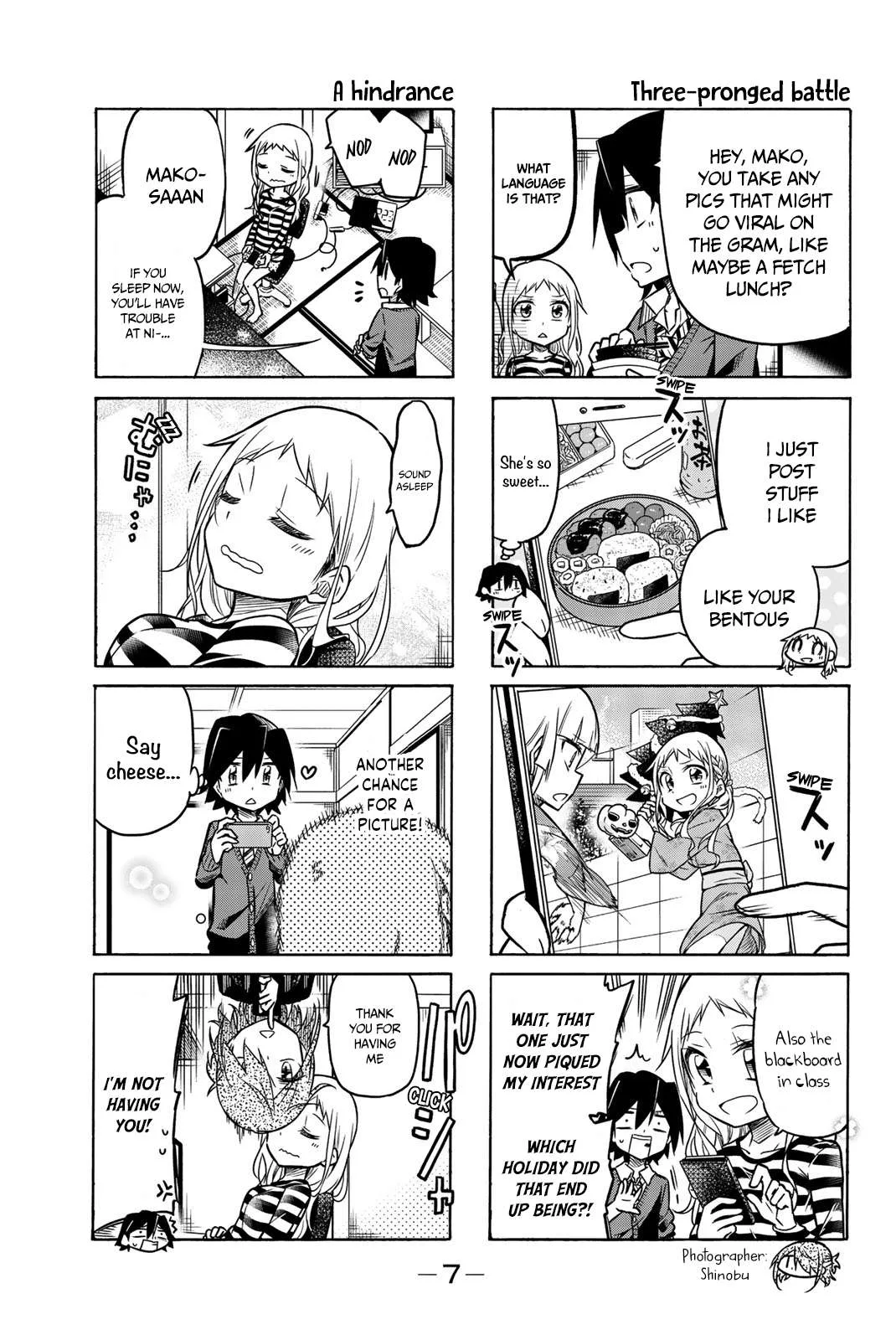 Mako-san Wa Shindemo Jiritsu Shinai Chapter 23 page 8