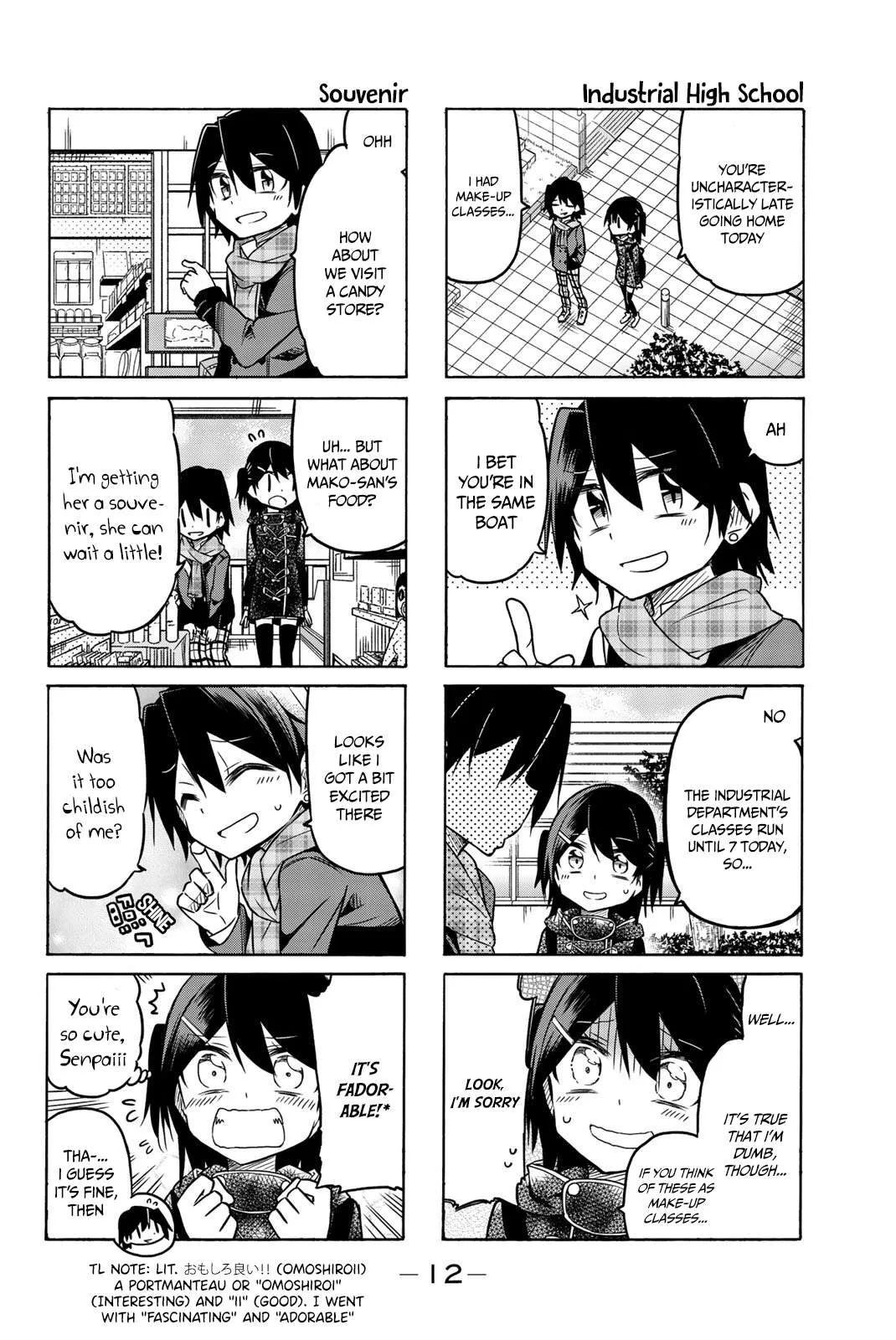 Mako-san Wa Shindemo Jiritsu Shinai Chapter 24 page 3