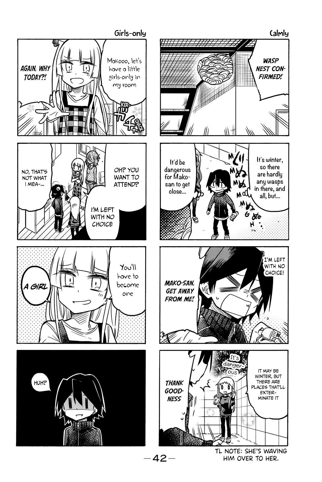 Mako-san Wa Shindemo Jiritsu Shinai Chapter 28 page 5
