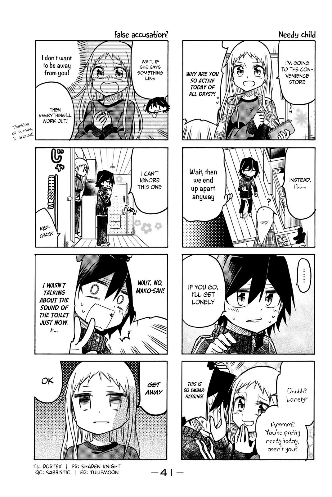 Mako-san Wa Shindemo Jiritsu Shinai Chapter 28 page 4
