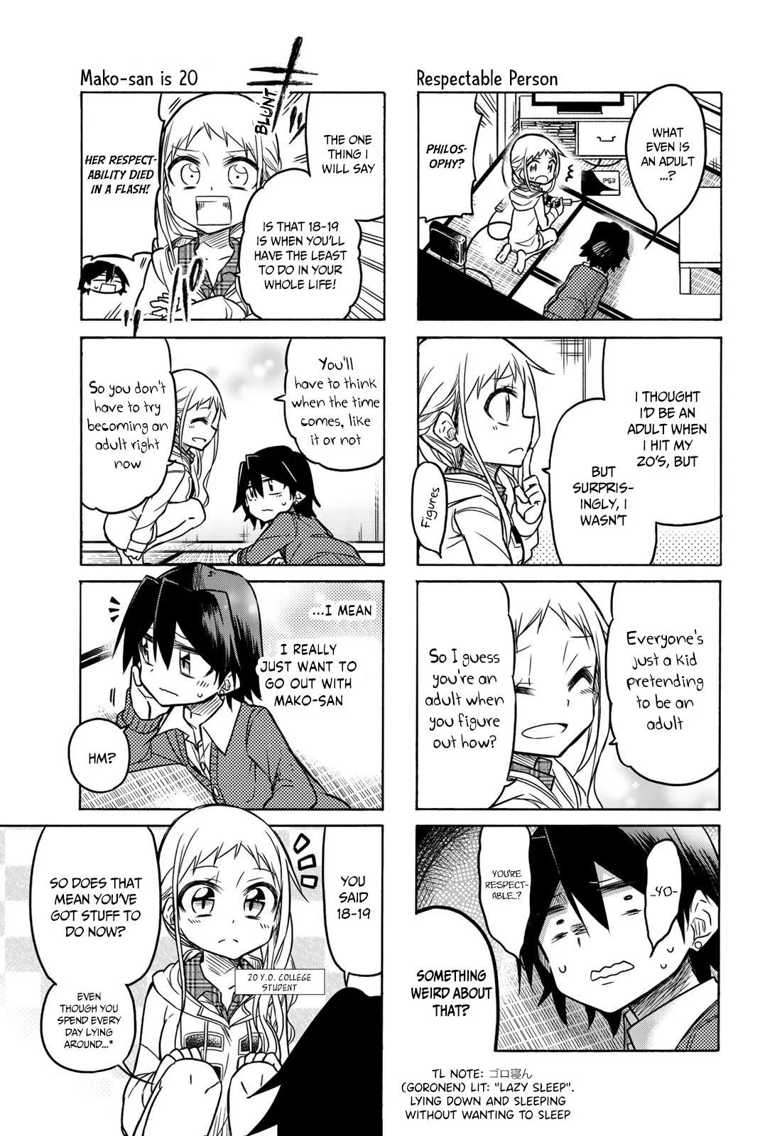 Mako-san Wa Shindemo Jiritsu Shinai Chapter 34 page 6