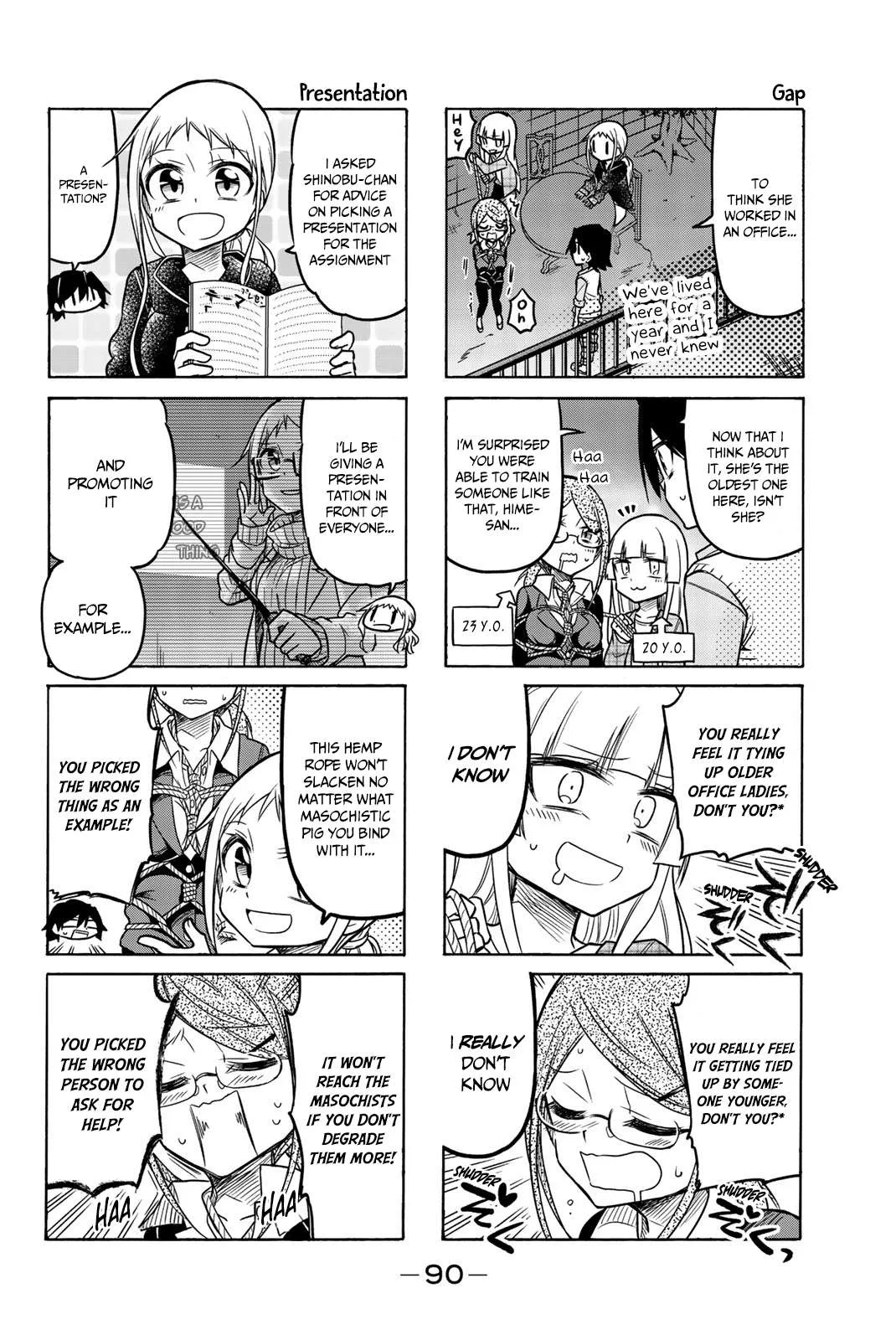 Mako-san Wa Shindemo Jiritsu Shinai Chapter 35 page 3