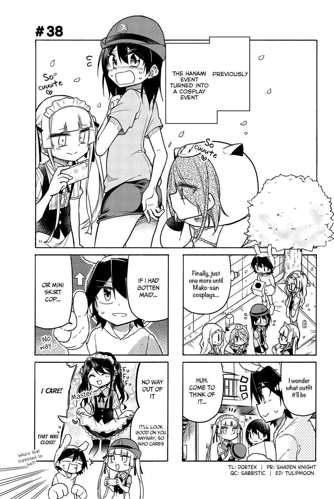 Mako-san Wa Shindemo Jiritsu Shinai Chapter 38 page 2