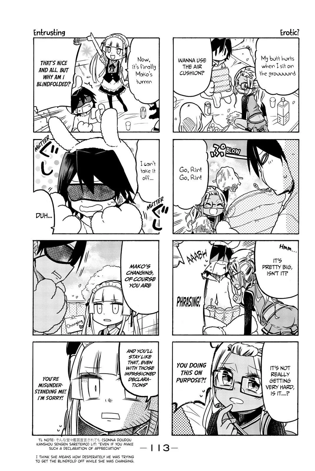 Mako-san Wa Shindemo Jiritsu Shinai Chapter 38 page 4