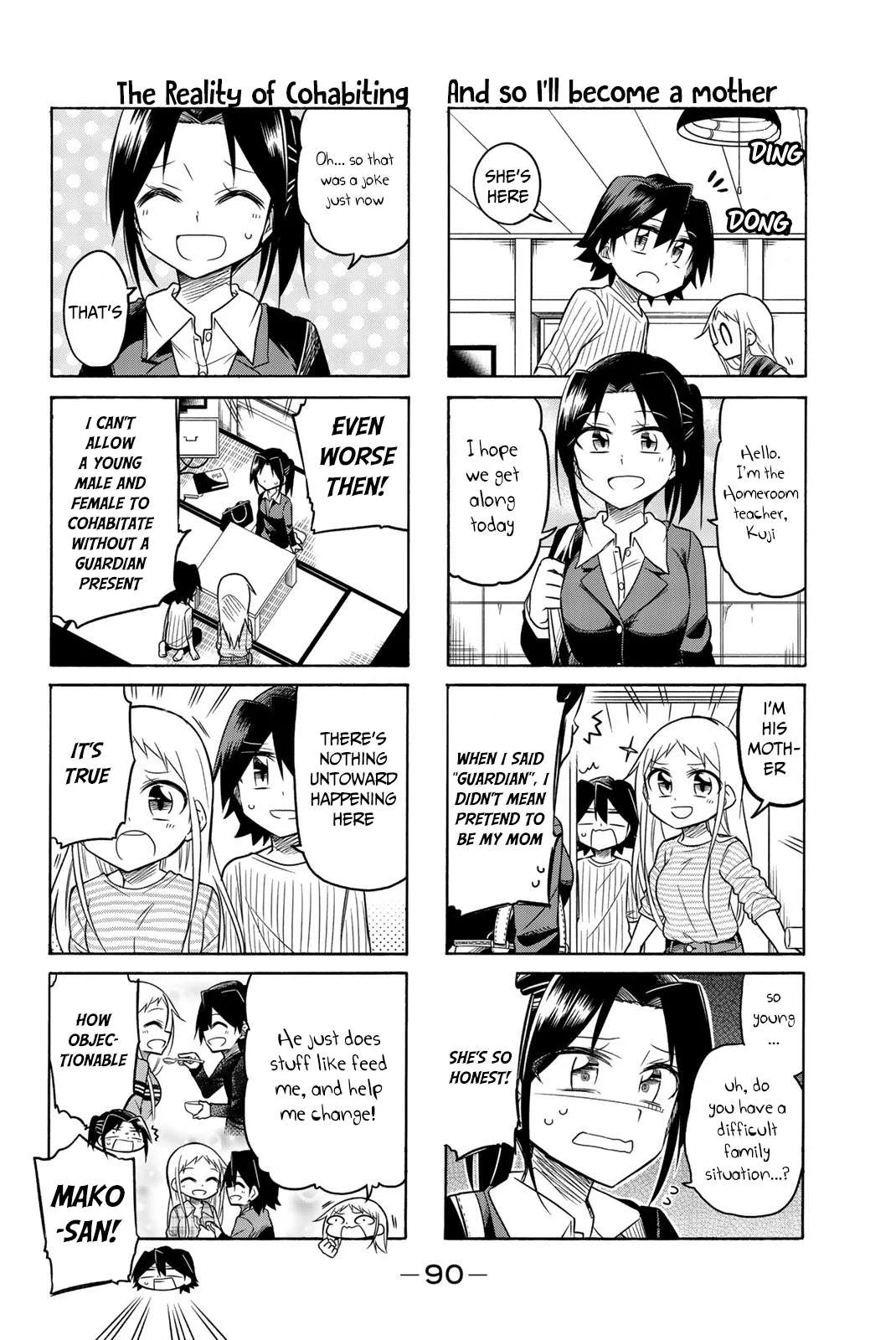 Mako-san Wa Shindemo Jiritsu Shinai Chapter 57 page 3