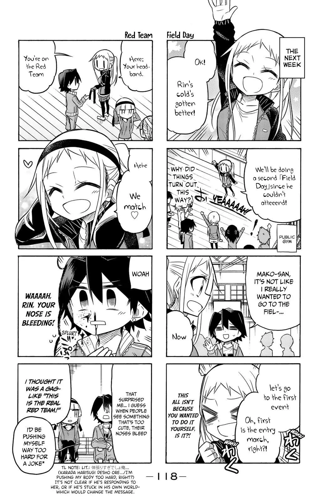 Mako-san Wa Shindemo Jiritsu Shinai Chapter 61 page 3