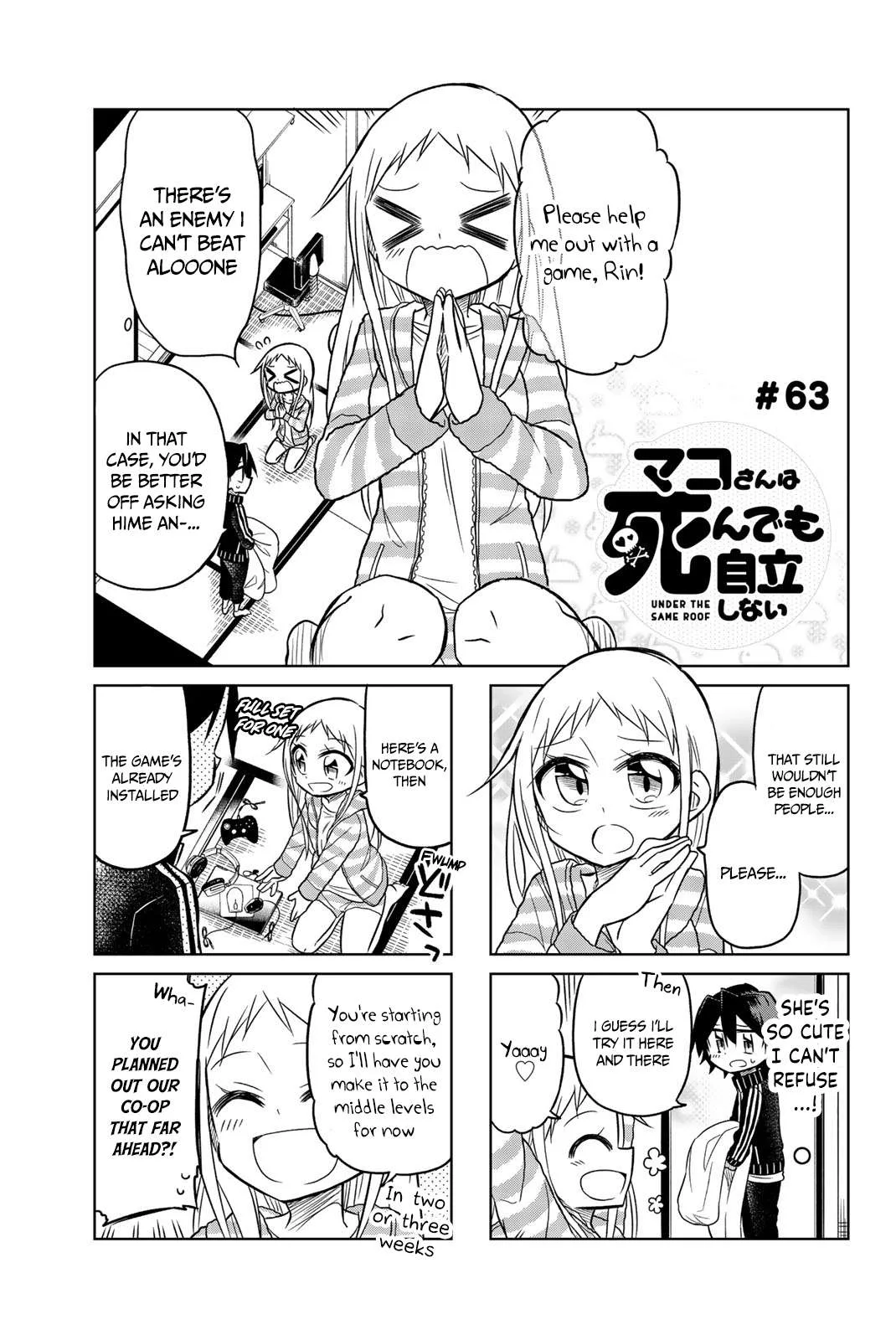 Mako-san Wa Shindemo Jiritsu Shinai Chapter 63 page 2
