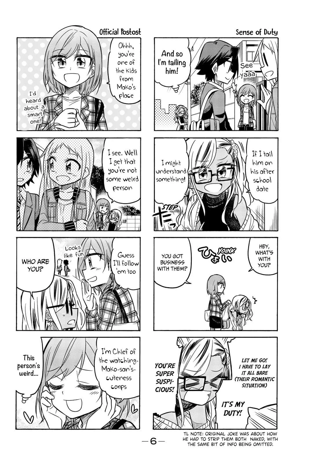Mako-san Wa Shindemo Jiritsu Shinai Chapter 67 page 6
