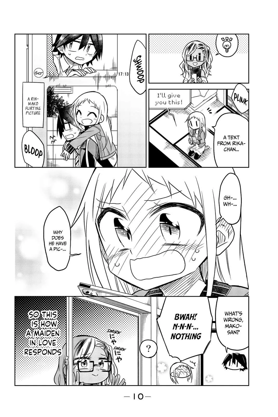 Mako-san Wa Shindemo Jiritsu Shinai Chapter 67 page 10