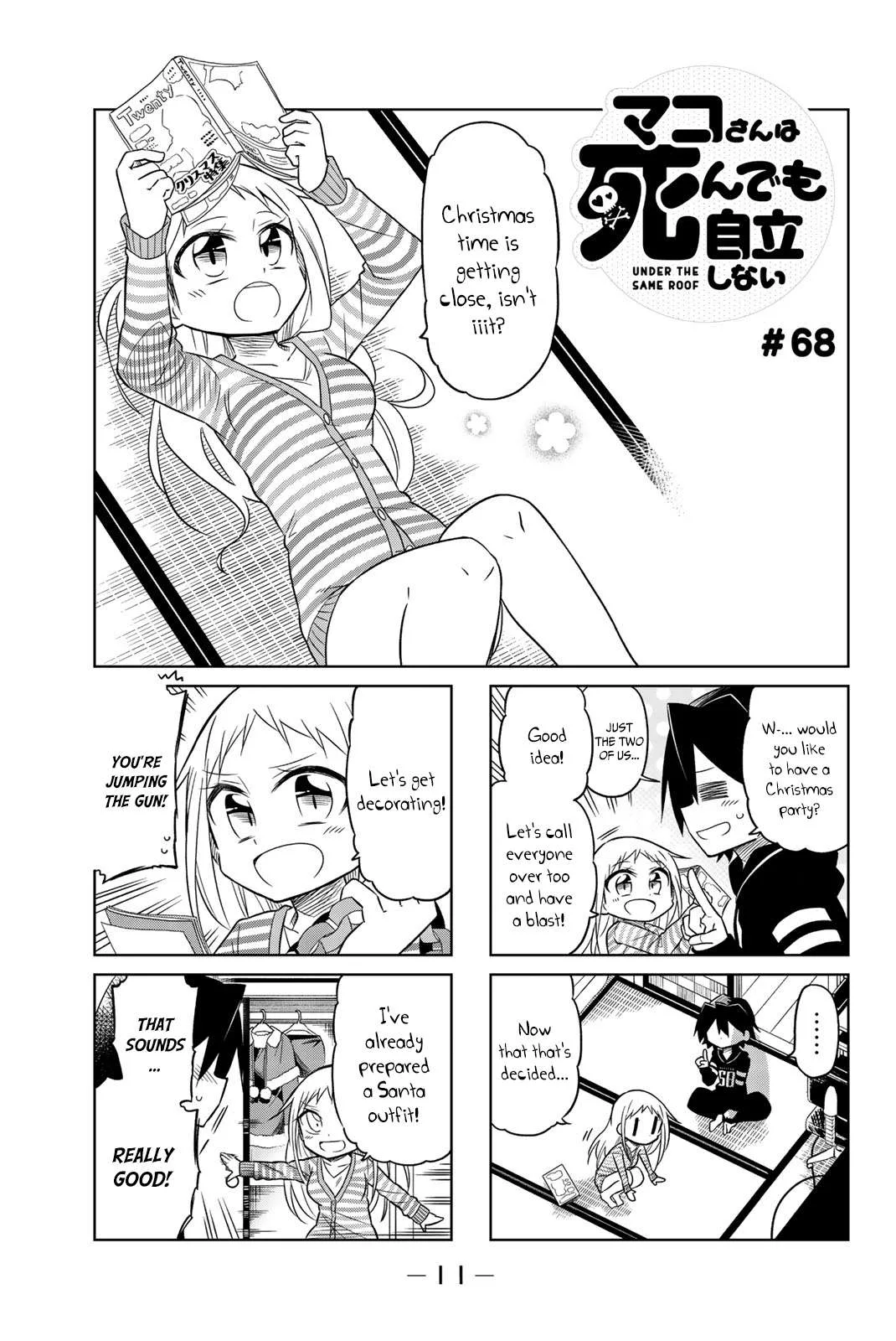 Mako-san Wa Shindemo Jiritsu Shinai Chapter 68 page 2