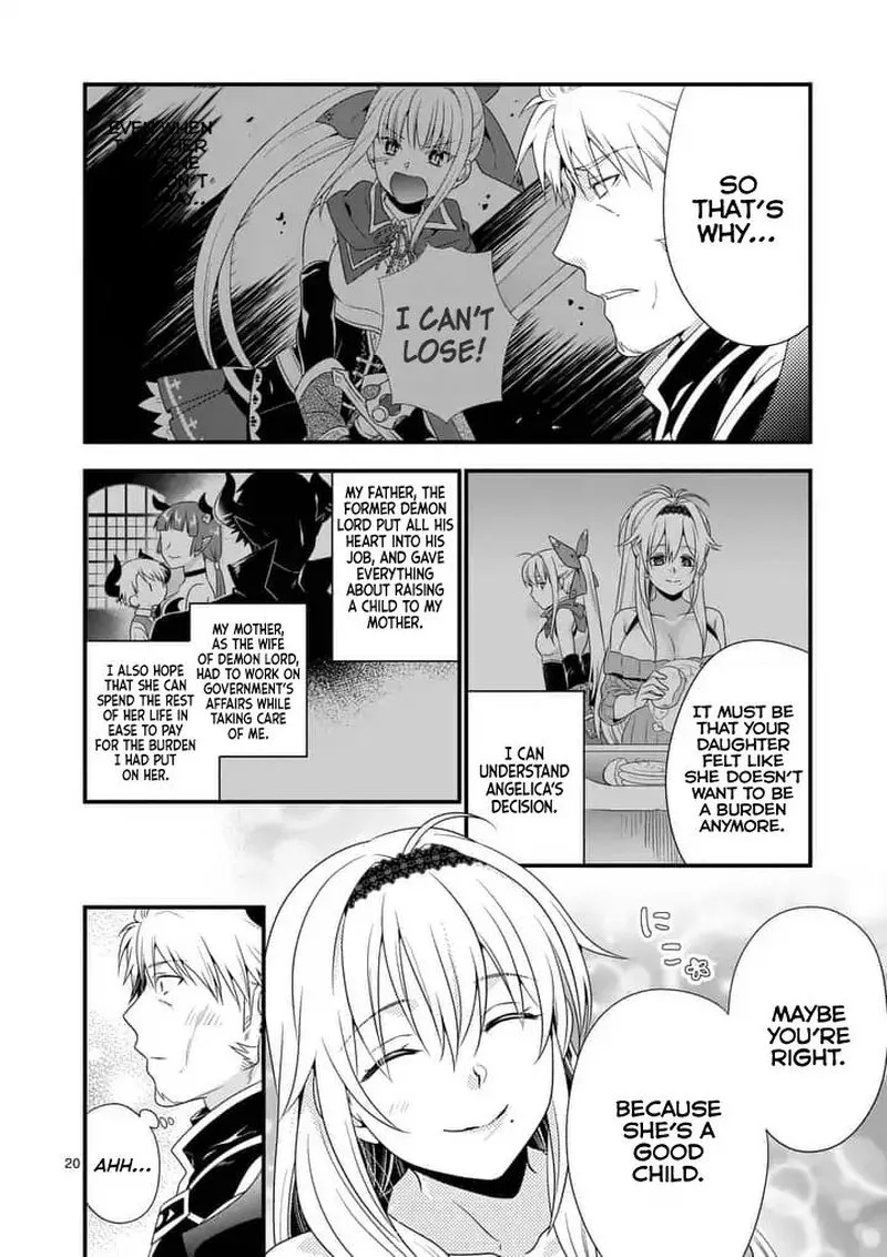 Maou desu. Onna Yuusha no Hahaoya to Saikon Shita no de, Onna Yuusha ga Giri no Musume ni Narimashita Chapter 1 page 19