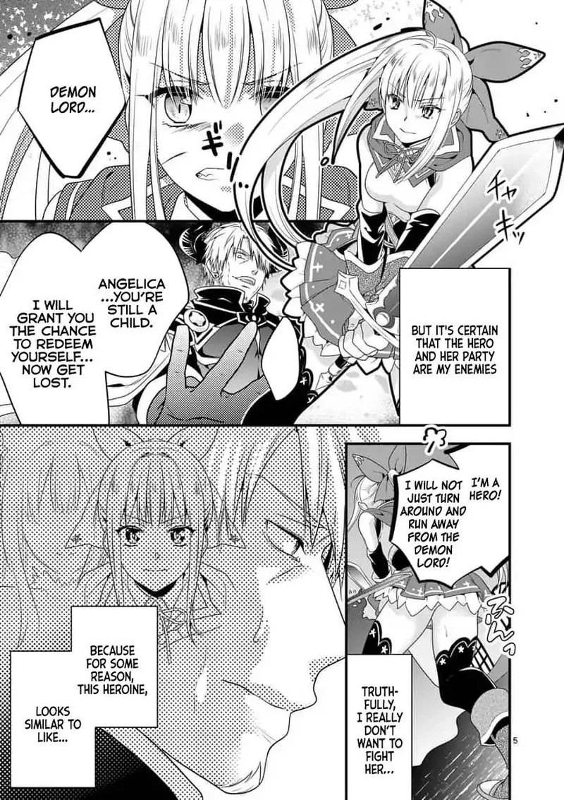 Maou desu. Onna Yuusha no Hahaoya to Saikon Shita no de, Onna Yuusha ga Giri no Musume ni Narimashita Chapter 1 page 4