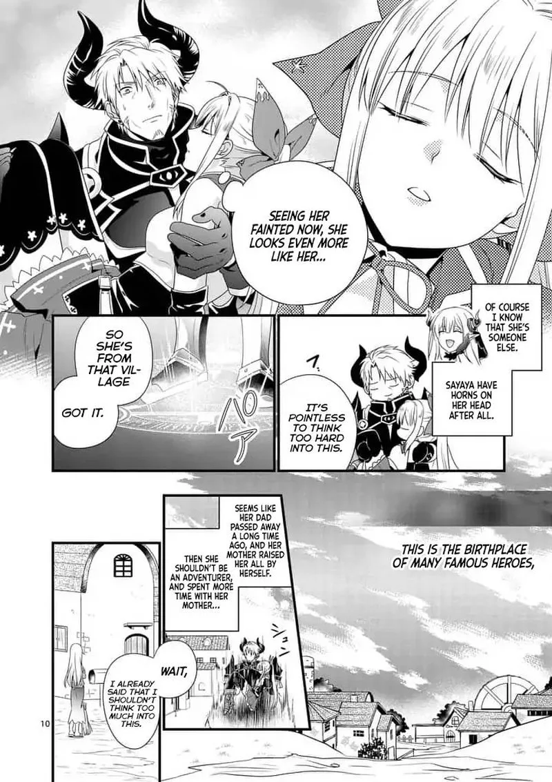 Maou desu. Onna Yuusha no Hahaoya to Saikon Shita no de, Onna Yuusha ga Giri no Musume ni Narimashita Chapter 1 page 9