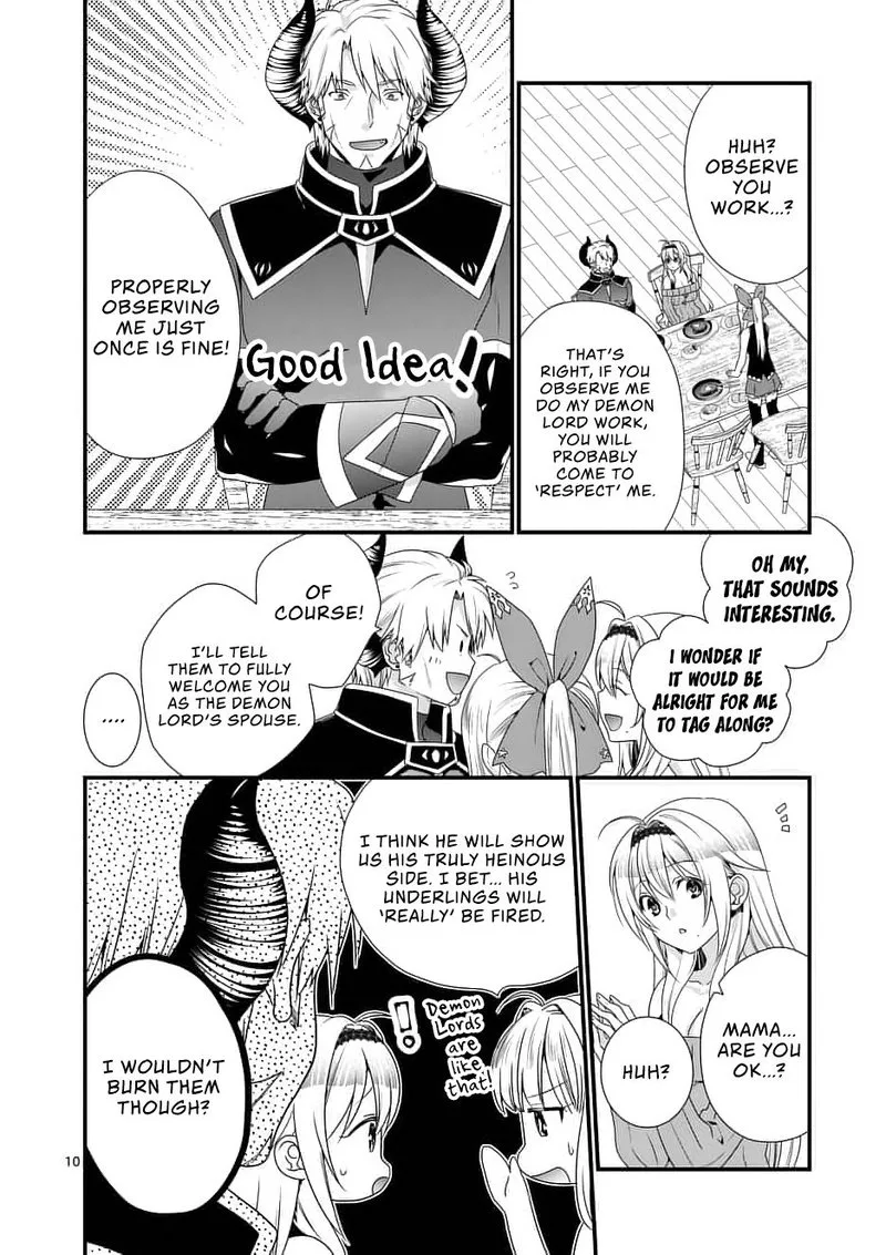 Maou desu. Onna Yuusha no Hahaoya to Saikon Shita no de, Onna Yuusha ga Giri no Musume ni Narimashita Chapter 11 page 10