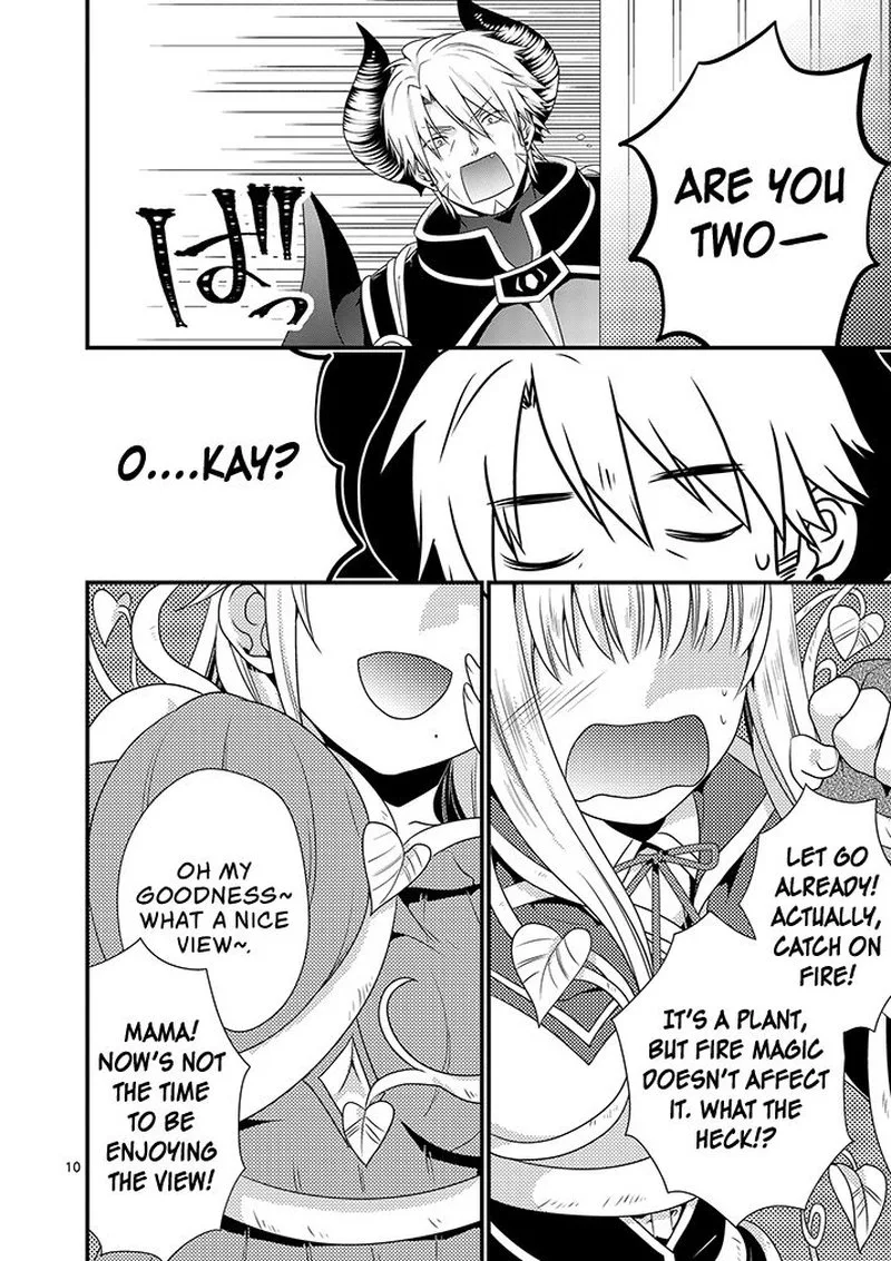 Maou desu. Onna Yuusha no Hahaoya to Saikon Shita no de, Onna Yuusha ga Giri no Musume ni Narimashita Chapter 12 page 9