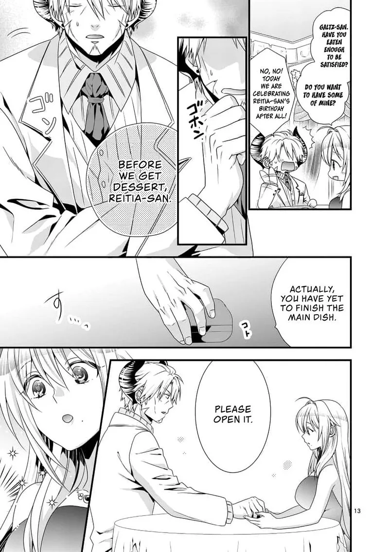 Maou desu. Onna Yuusha no Hahaoya to Saikon Shita no de, Onna Yuusha ga Giri no Musume ni Narimashita Chapter 13 page 13