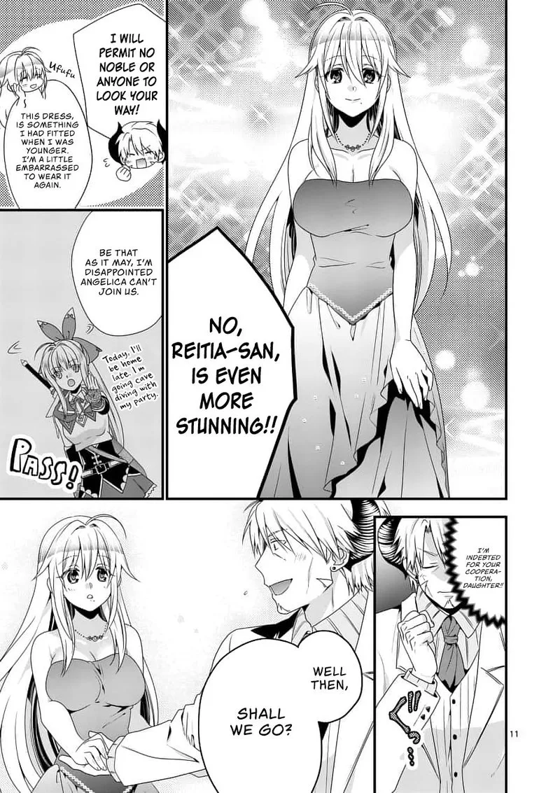 Maou desu. Onna Yuusha no Hahaoya to Saikon Shita no de, Onna Yuusha ga Giri no Musume ni Narimashita Chapter 13 page 11