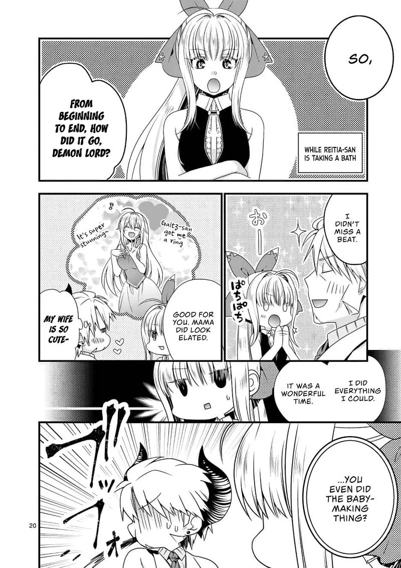 Maou desu. Onna Yuusha no Hahaoya to Saikon Shita no de, Onna Yuusha ga Giri no Musume ni Narimashita Chapter 13 page 20