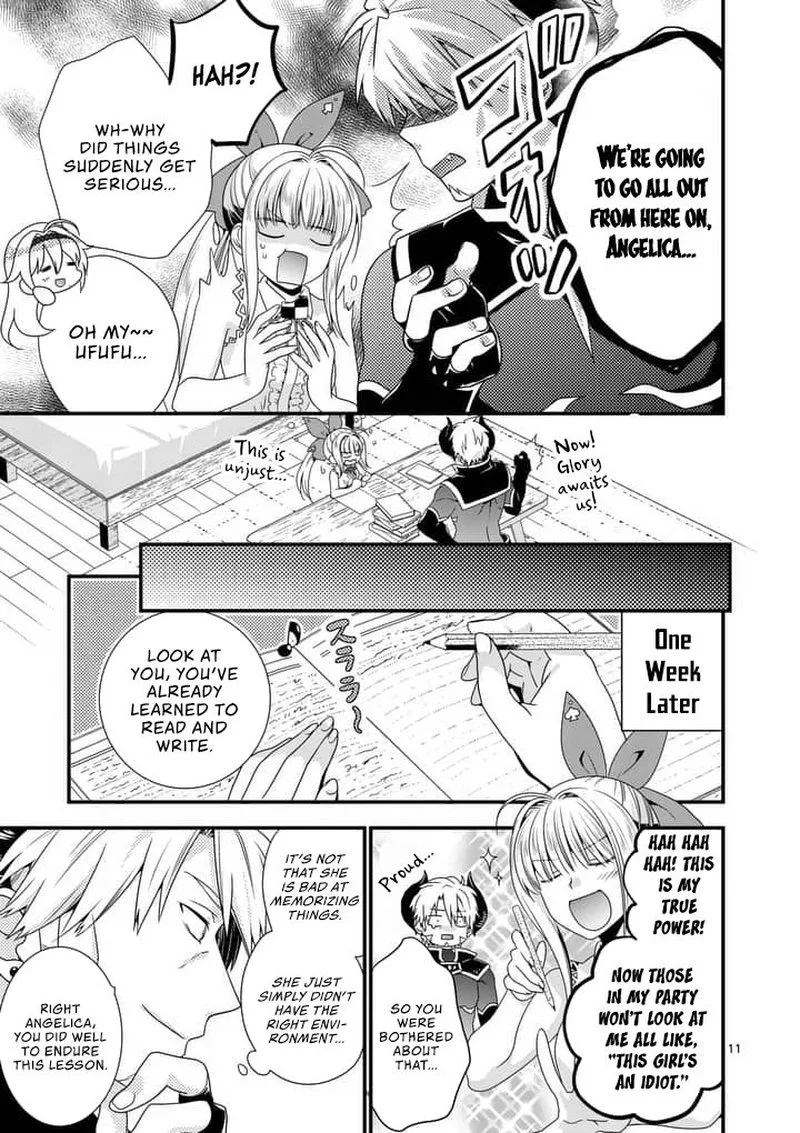 Maou desu. Onna Yuusha no Hahaoya to Saikon Shita no de, Onna Yuusha ga Giri no Musume ni Narimashita Chapter 14 page 11
