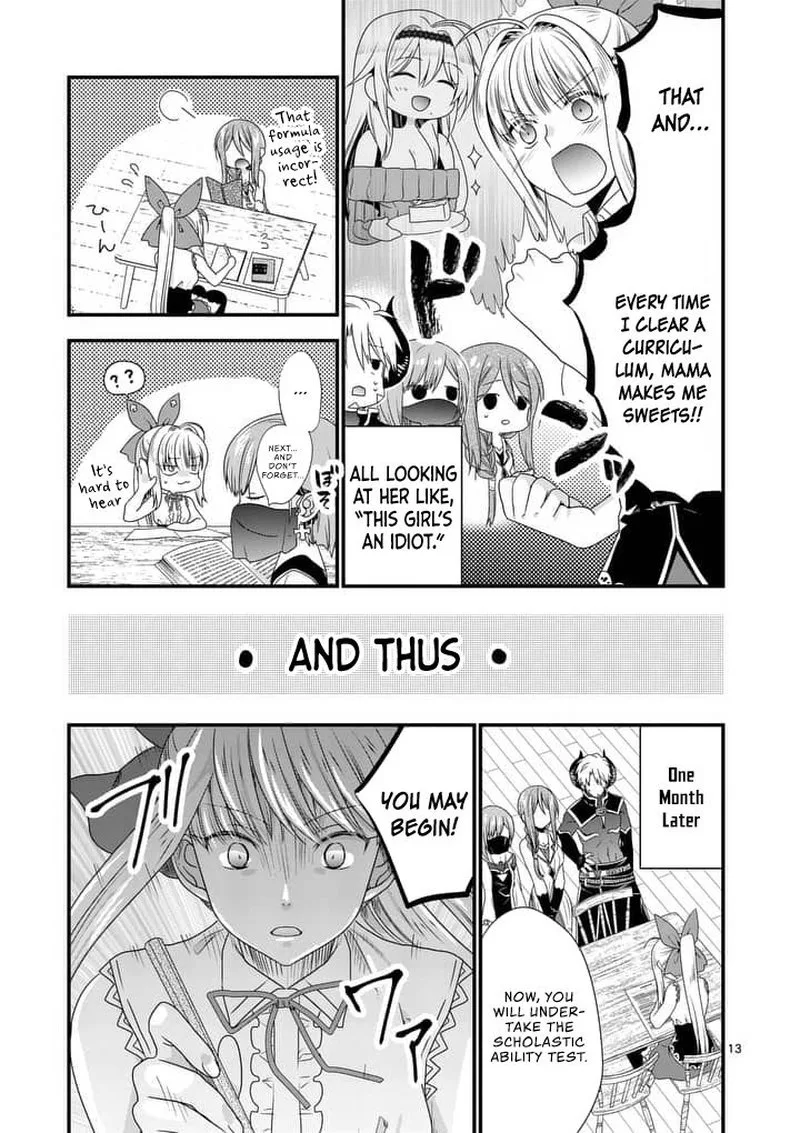 Maou desu. Onna Yuusha no Hahaoya to Saikon Shita no de, Onna Yuusha ga Giri no Musume ni Narimashita Chapter 14 page 13