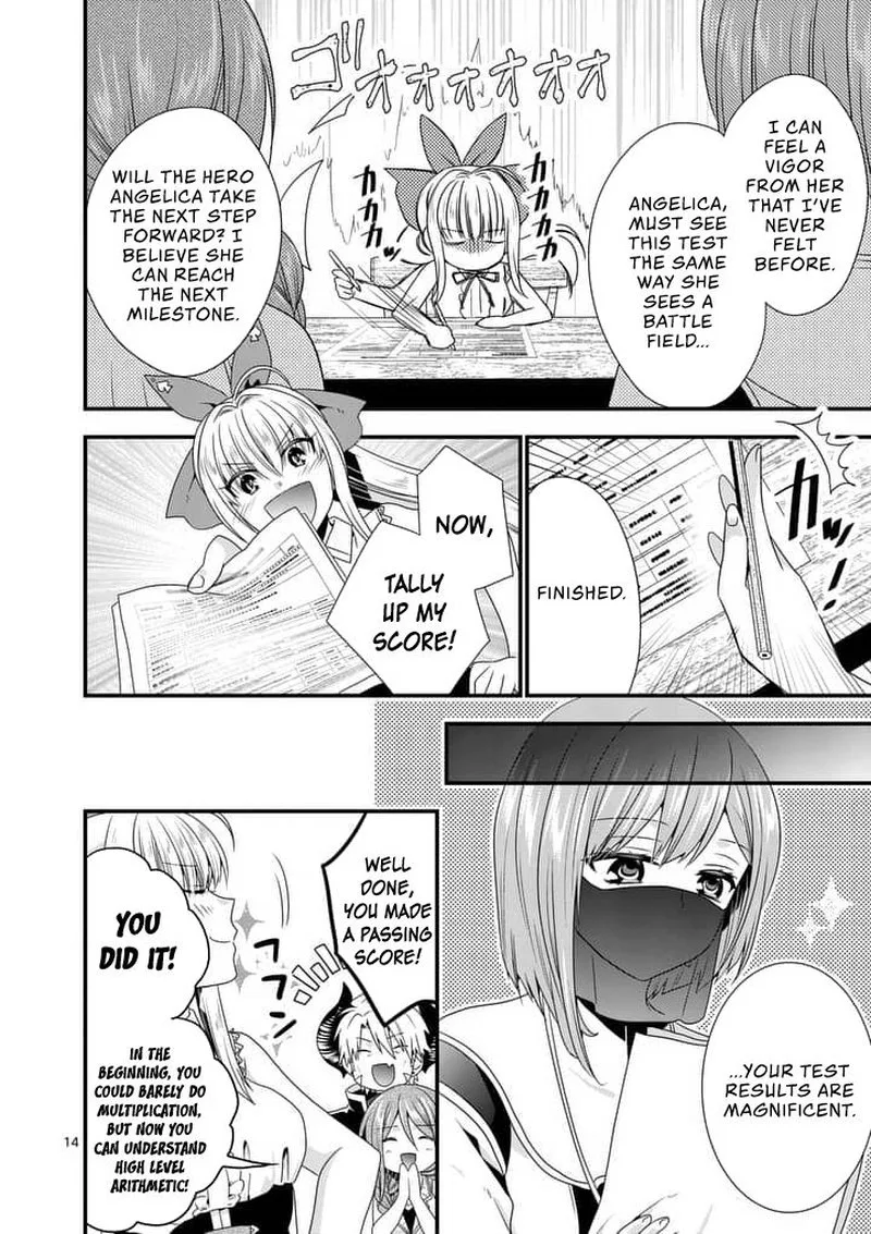 Maou desu. Onna Yuusha no Hahaoya to Saikon Shita no de, Onna Yuusha ga Giri no Musume ni Narimashita Chapter 14 page 14