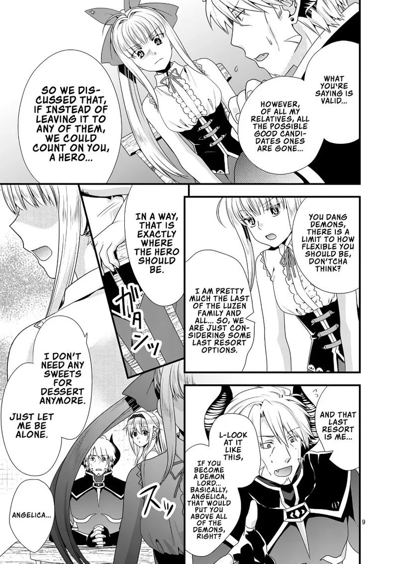 Maou desu. Onna Yuusha no Hahaoya to Saikon Shita no de, Onna Yuusha ga Giri no Musume ni Narimashita Chapter 15 page 9