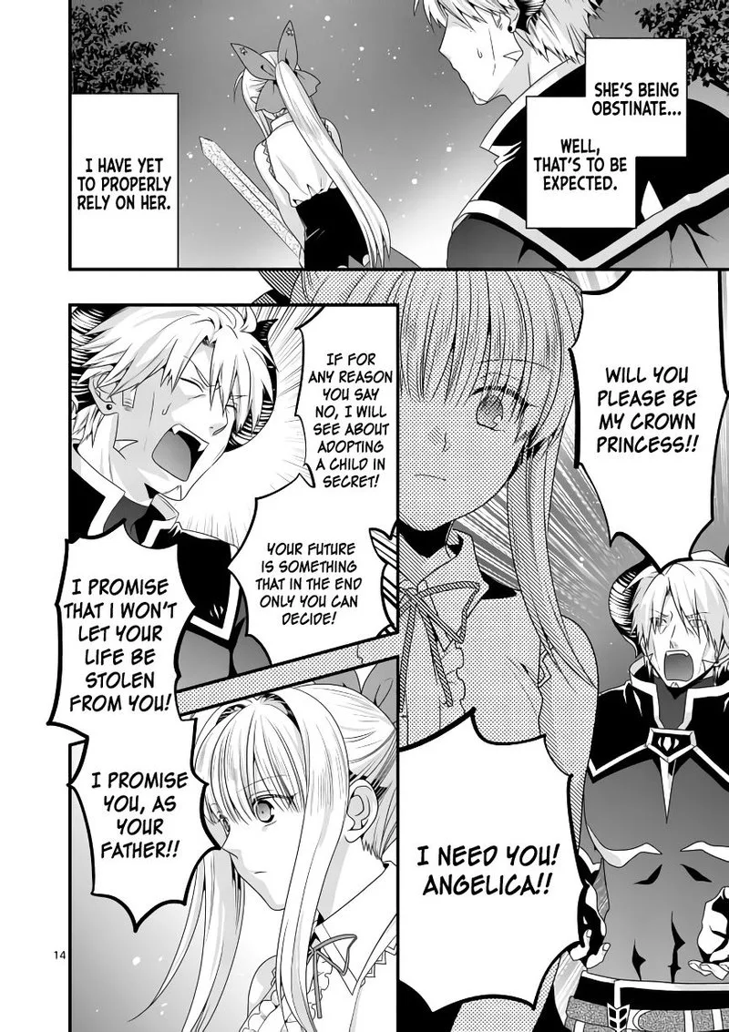 Maou desu. Onna Yuusha no Hahaoya to Saikon Shita no de, Onna Yuusha ga Giri no Musume ni Narimashita Chapter 15 page 14