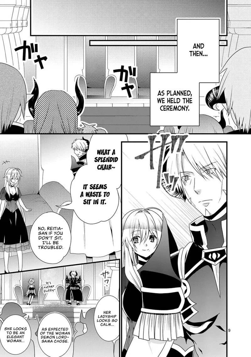 Maou desu. Onna Yuusha no Hahaoya to Saikon Shita no de, Onna Yuusha ga Giri no Musume ni Narimashita Chapter 18 page 9