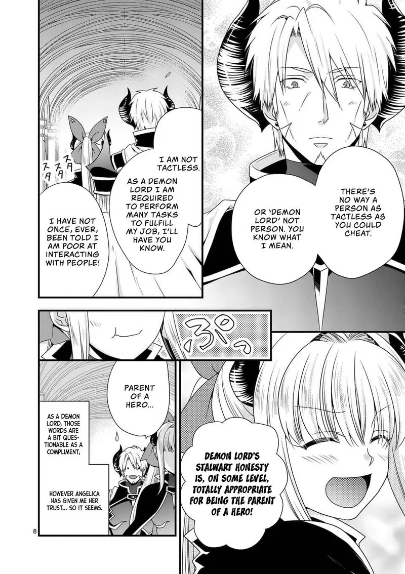Maou desu. Onna Yuusha no Hahaoya to Saikon Shita no de, Onna Yuusha ga Giri no Musume ni Narimashita Chapter 18 page 8