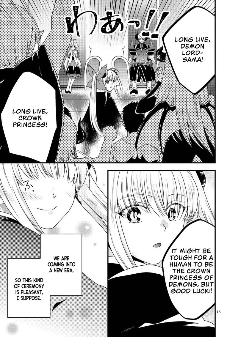 Maou desu. Onna Yuusha no Hahaoya to Saikon Shita no de, Onna Yuusha ga Giri no Musume ni Narimashita Chapter 18 page 15