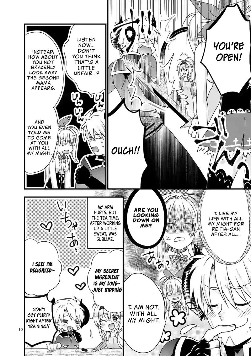 Maou desu. Onna Yuusha no Hahaoya to Saikon Shita no de, Onna Yuusha ga Giri no Musume ni Narimashita Chapter 19 page 10