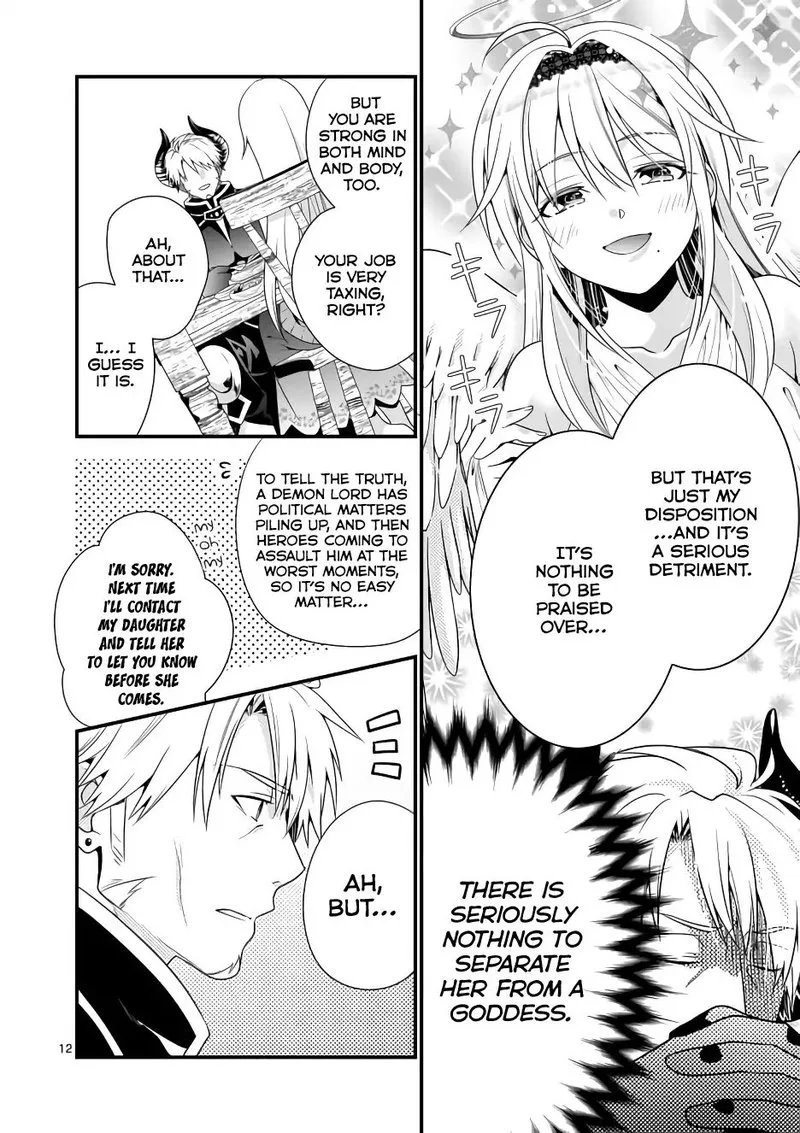 Maou desu. Onna Yuusha no Hahaoya to Saikon Shita no de, Onna Yuusha ga Giri no Musume ni Narimashita Chapter 2 page 12
