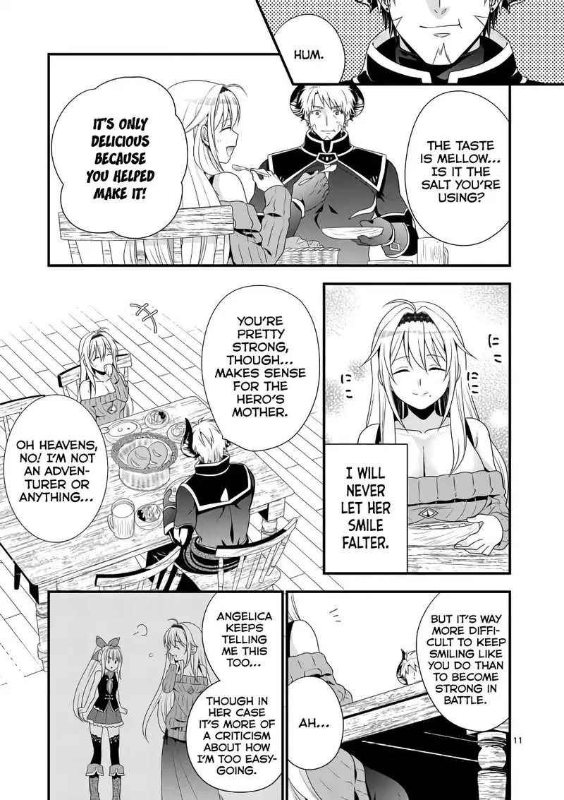 Maou desu. Onna Yuusha no Hahaoya to Saikon Shita no de, Onna Yuusha ga Giri no Musume ni Narimashita Chapter 2 page 11
