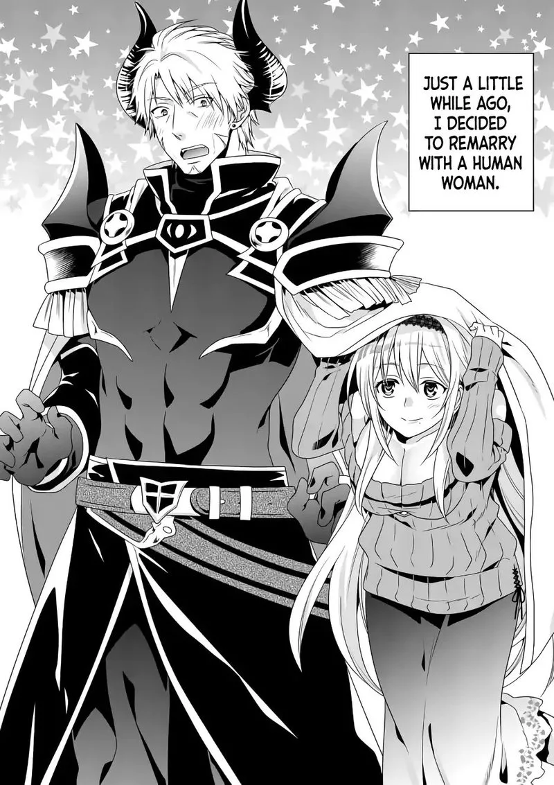 Maou desu. Onna Yuusha no Hahaoya to Saikon Shita no de, Onna Yuusha ga Giri no Musume ni Narimashita Chapter 2 page 2
