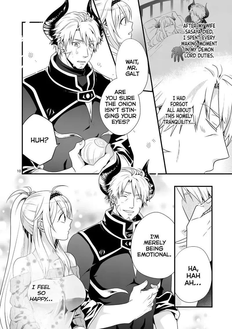 Maou desu. Onna Yuusha no Hahaoya to Saikon Shita no de, Onna Yuusha ga Giri no Musume ni Narimashita Chapter 2 page 10
