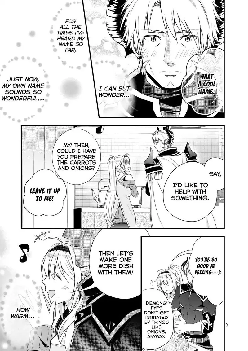 Maou desu. Onna Yuusha no Hahaoya to Saikon Shita no de, Onna Yuusha ga Giri no Musume ni Narimashita Chapter 2 page 9