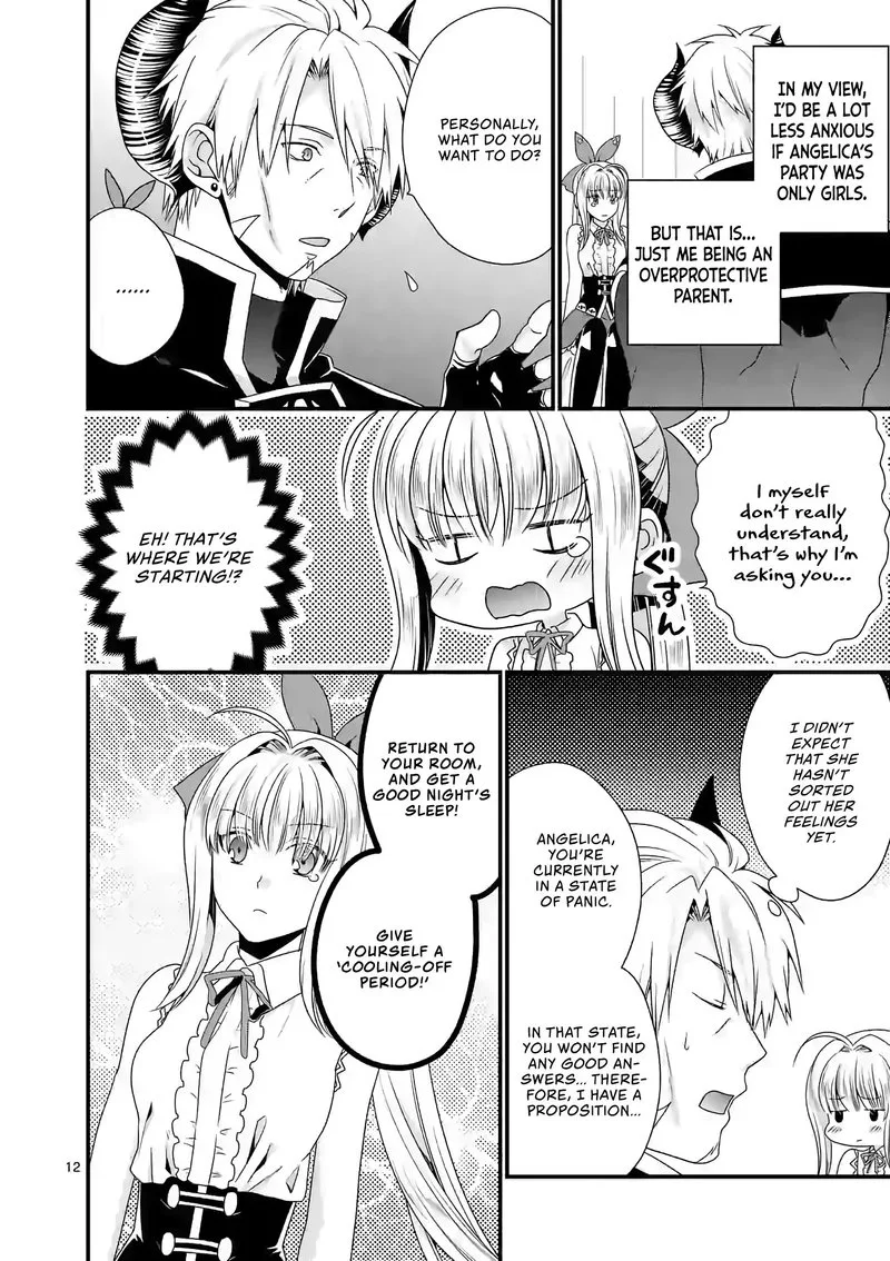 Maou desu. Onna Yuusha no Hahaoya to Saikon Shita no de, Onna Yuusha ga Giri no Musume ni Narimashita Chapter 21 page 12