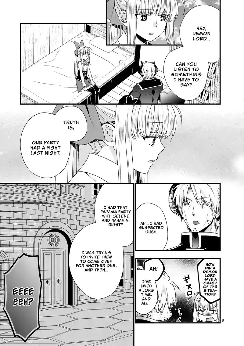 Maou desu. Onna Yuusha no Hahaoya to Saikon Shita no de, Onna Yuusha ga Giri no Musume ni Narimashita Chapter 21 page 9