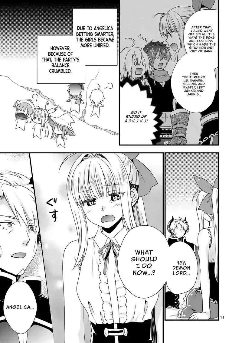 Maou desu. Onna Yuusha no Hahaoya to Saikon Shita no de, Onna Yuusha ga Giri no Musume ni Narimashita Chapter 21 page 11