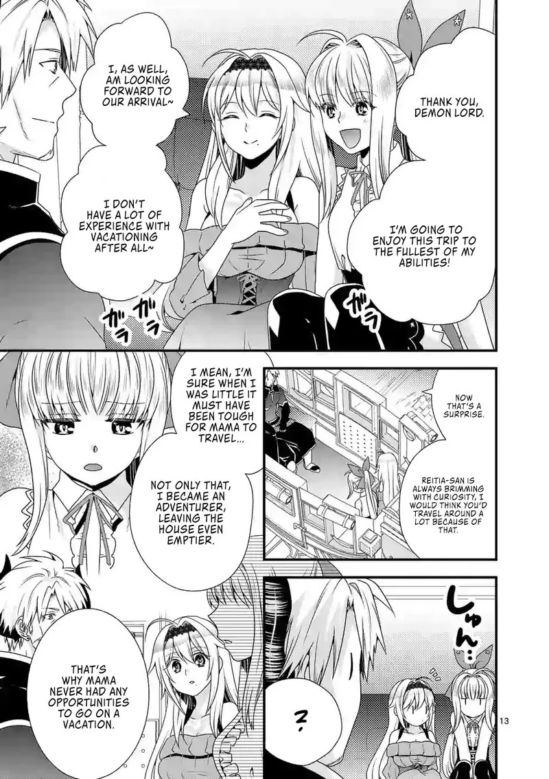 Maou desu. Onna Yuusha no Hahaoya to Saikon Shita no de, Onna Yuusha ga Giri no Musume ni Narimashita Chapter 22 page 13