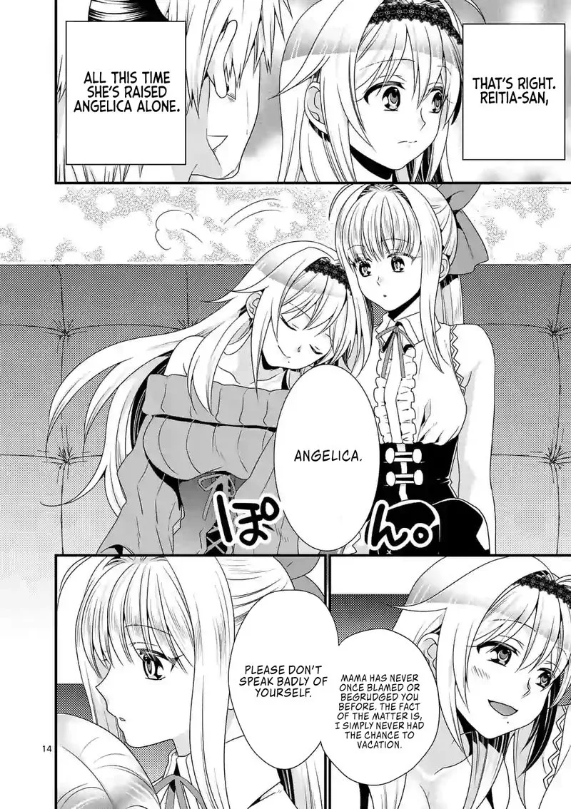 Maou desu. Onna Yuusha no Hahaoya to Saikon Shita no de, Onna Yuusha ga Giri no Musume ni Narimashita Chapter 22 page 14