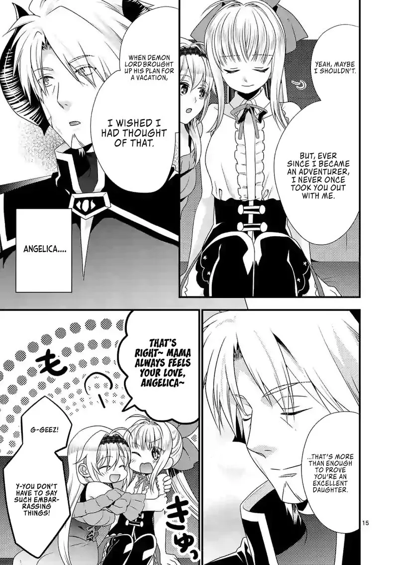 Maou desu. Onna Yuusha no Hahaoya to Saikon Shita no de, Onna Yuusha ga Giri no Musume ni Narimashita Chapter 22 page 15