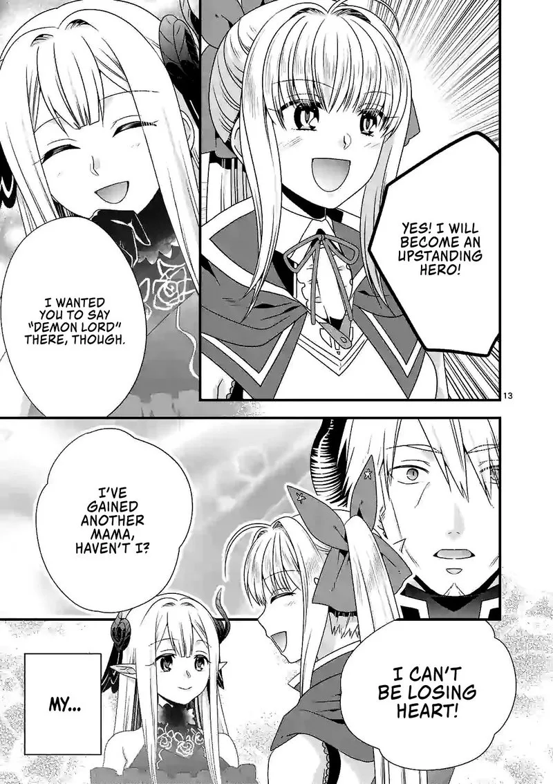 Maou desu. Onna Yuusha no Hahaoya to Saikon Shita no de, Onna Yuusha ga Giri no Musume ni Narimashita Chapter 26 page 13