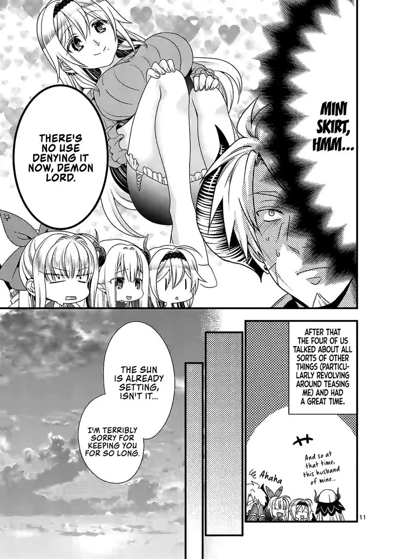 Maou desu. Onna Yuusha no Hahaoya to Saikon Shita no de, Onna Yuusha ga Giri no Musume ni Narimashita Chapter 26 page 11