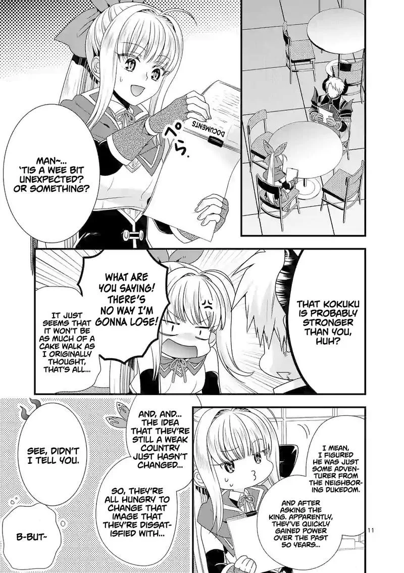 Maou desu. Onna Yuusha no Hahaoya to Saikon Shita no de, Onna Yuusha ga Giri no Musume ni Narimashita Chapter 27 page 11