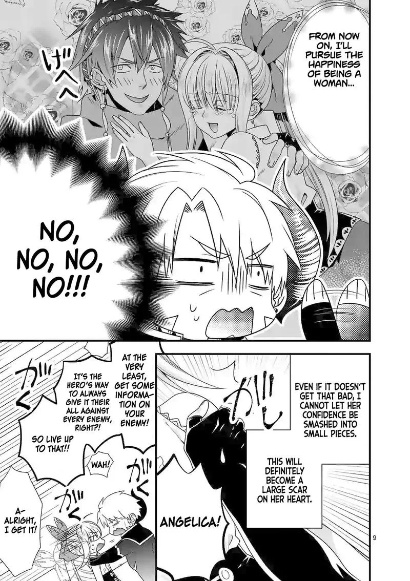 Maou desu. Onna Yuusha no Hahaoya to Saikon Shita no de, Onna Yuusha ga Giri no Musume ni Narimashita Chapter 27 page 9