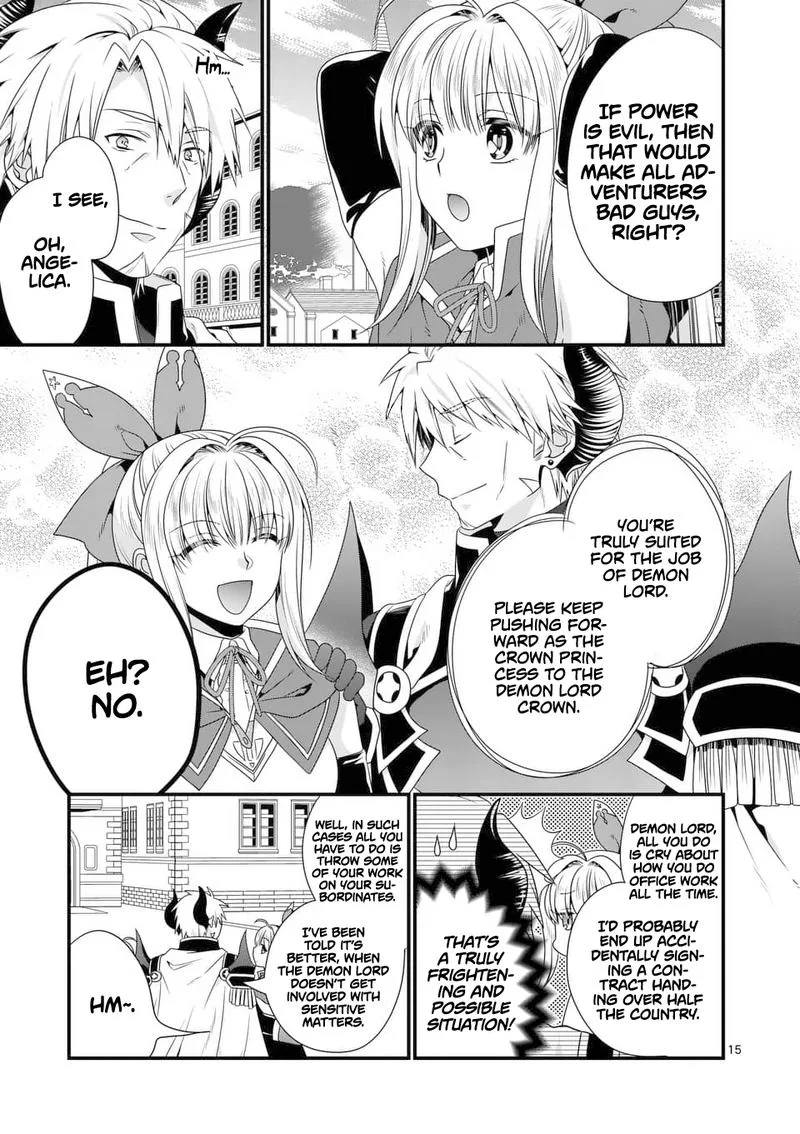 Maou desu. Onna Yuusha no Hahaoya to Saikon Shita no de, Onna Yuusha ga Giri no Musume ni Narimashita Chapter 28 page 15