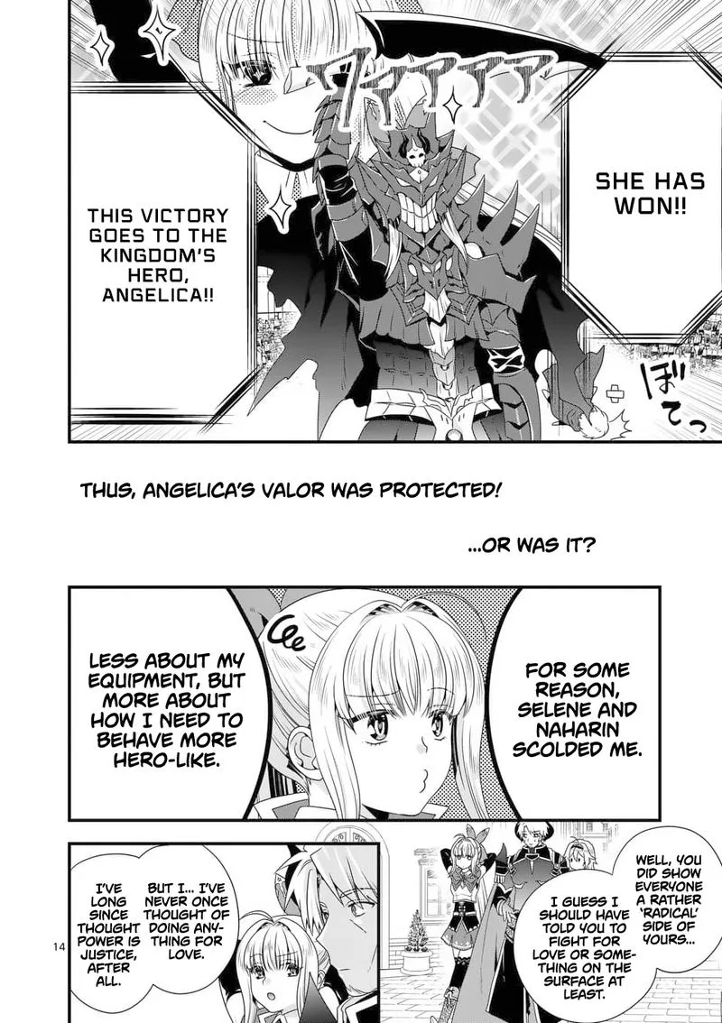 Maou desu. Onna Yuusha no Hahaoya to Saikon Shita no de, Onna Yuusha ga Giri no Musume ni Narimashita Chapter 28 page 14